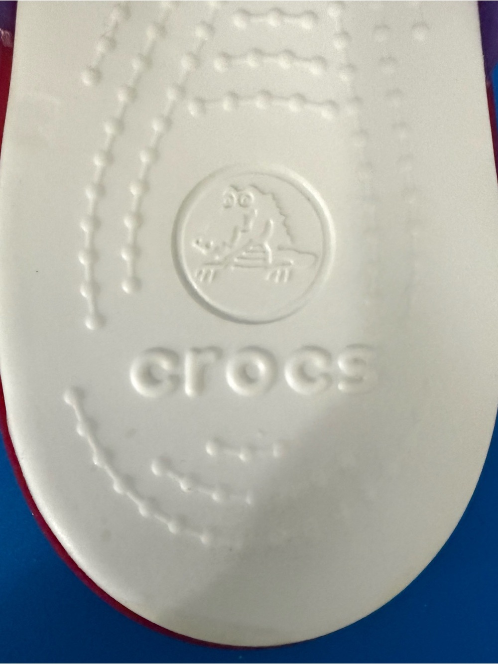 Crocs Huarache Flat Sandals Womens Rainbow Jelly Flip-Flops Thongs Flats Size 8 - Picture 7 of 9
